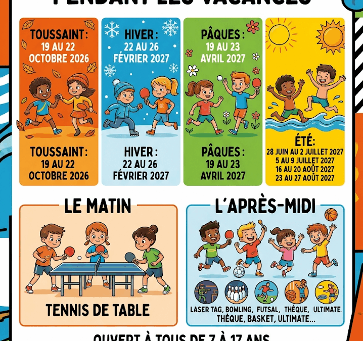 Stages multisports vacances